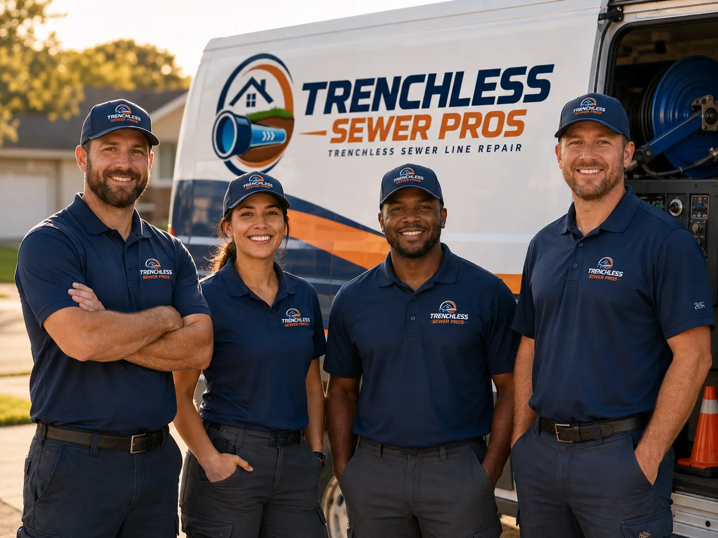 Trenchless Sewer Repair company in Lequire, OK